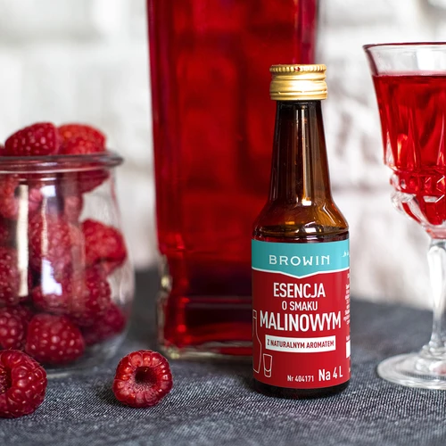 Vadelmanmakuinen esanssi luonnollisella aromilla 4 litrille – 40 ml - 9