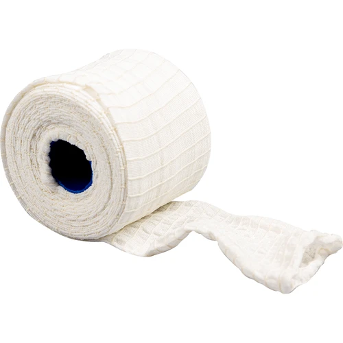 Valkoinen lihaverkko, mitat 12,5 cm x 5 m, lämmönkestävyys jopa 220°C
