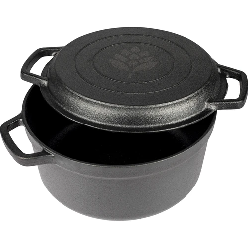 Valurautakattila pannulla, 3,5 L - 2