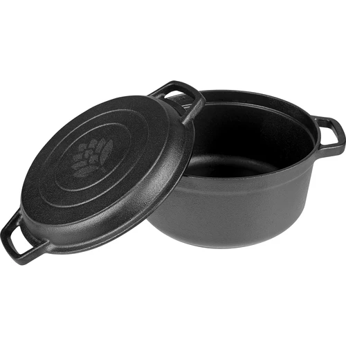 Valurautakattila pannulla, 3,5 L - 3