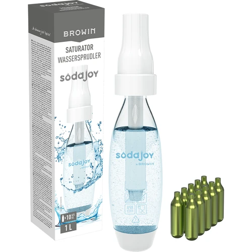 Veden ja juomien saturator + 10 patruunaa