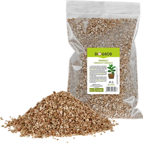Vermikuliitti ruukkukasveille ja puutarhanhoitoon, 2 L