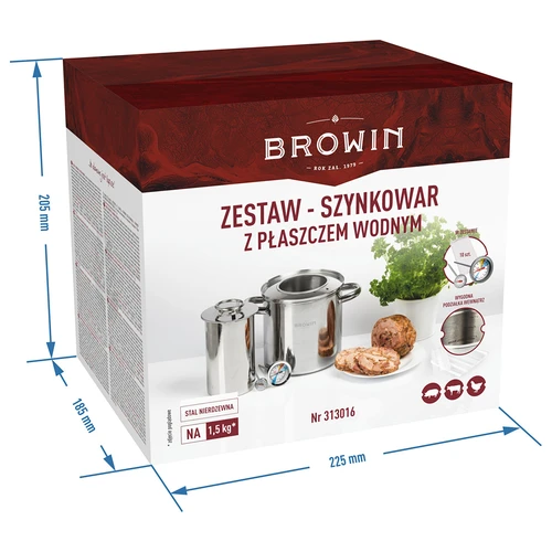 Setti vesivaipalla – kinkunkeitin 1,5 kg + kattila - 16