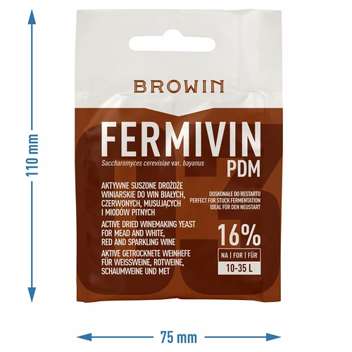 Viinihiiva Fermivin PDM, 7 g - 3