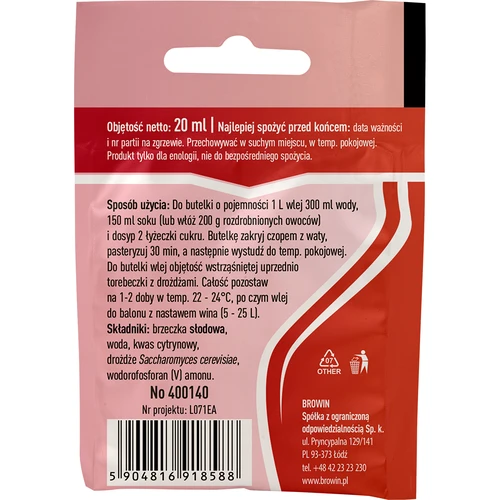 Viinihiiva Malaga, 20 ml - 2
