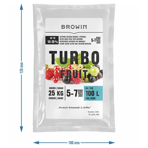 Viinihiiva Turbo Fruit 5-7 päivää 100 L - 3