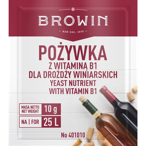 Viinin ravinne B1-vitamiinilla, 10g
