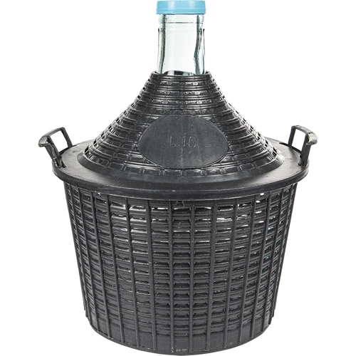 Viinipallo 10 L muovikorissa