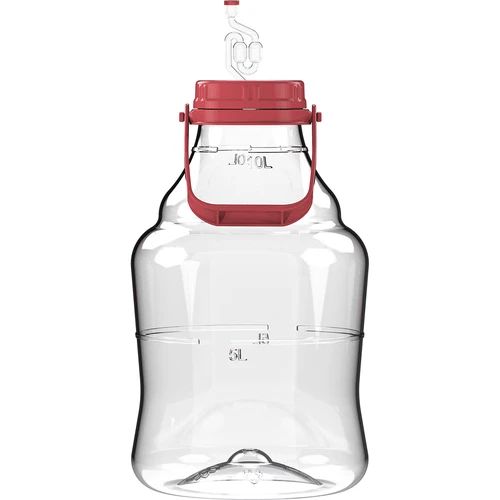 Viinipallo kevyt, särkymätön, kahvalla, 10 L