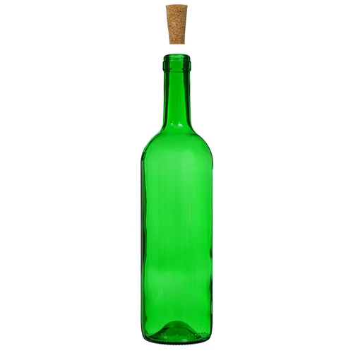 Viinipullo 0,75 L vihreä - pakkaus 8 kpl - 4