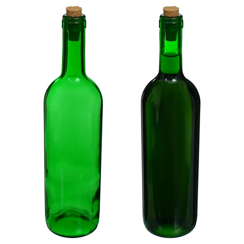 Viinipullo 0,75 L vihreä - pakkaus 8 kpl - 5