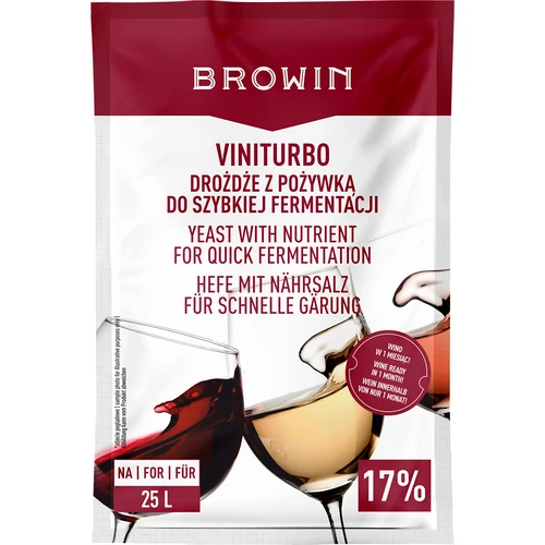 ViniTurbo - hiiva nopeaan käymiseen, 20 g