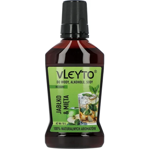 VLEYTO Minttu & Omena – makuessenssi luonnollisilla aromeilla, 250 ml