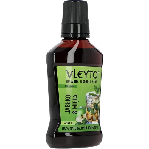 VLEYTO Minttu & Omena – makuessenssi luonnollisilla aromeilla, 250 ml - 3
