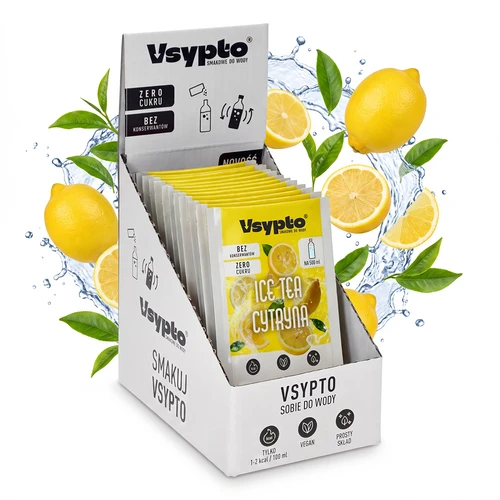 Vsypto Ice Tea Sitruuna - pakkaus 15x3g