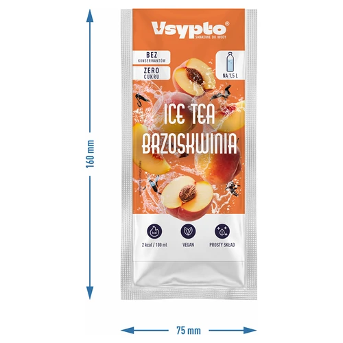 VSYPTO, maku Jäätee Persikka, 9 g - 4