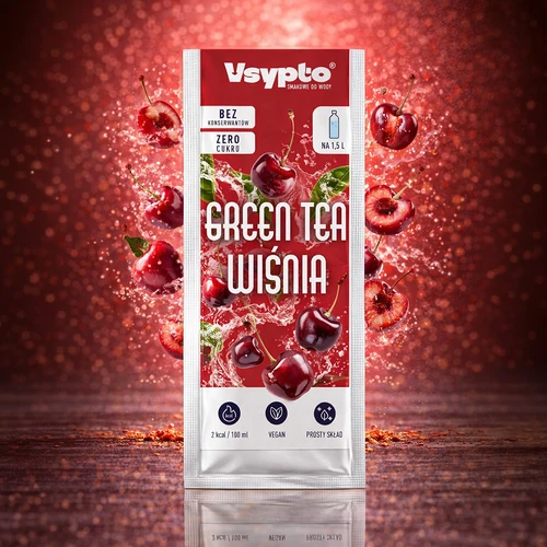 VSYPTO, makuna Green Tea Kirsikka, 9g - 5