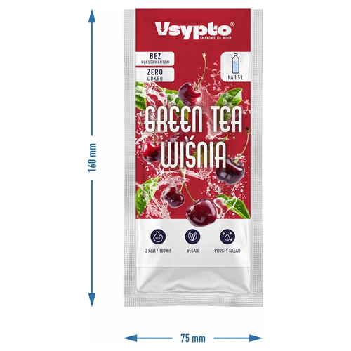 VSYPTO, makuna Green Tea Kirsikka, 9g - 4