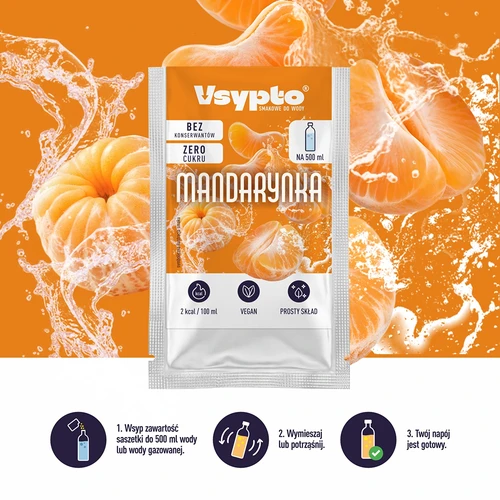 VSYPTO mandariini, 3 g - 6