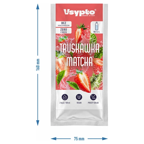 VSYPTO mansikka-matcha, 9 g - 4