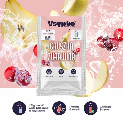 VSYPTO Päärynä–Karpalo, 3 g - 6