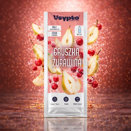 VSYPTO päärynä–karpalo, 9 g - 5