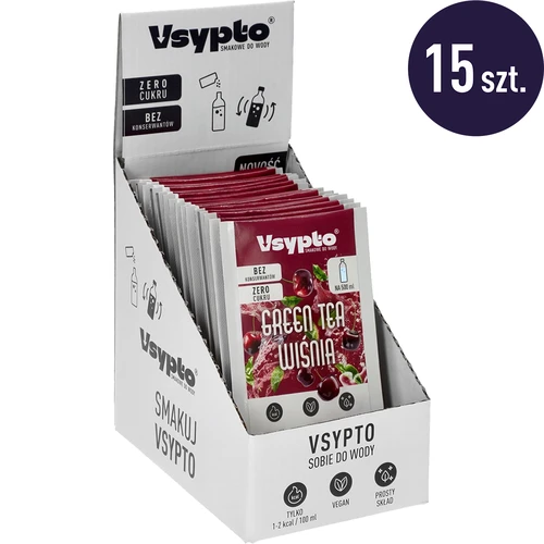 VSYPTO Vihreä tee & kirsikka, 3 g - 10