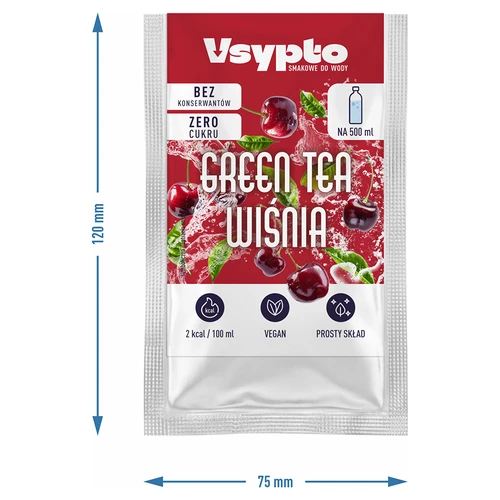 VSYPTO Vihreä tee & kirsikka, 3 g - 4