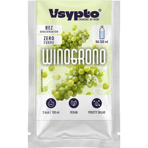 VSYPTO, viinirypäleen maku, 3 g - 2
