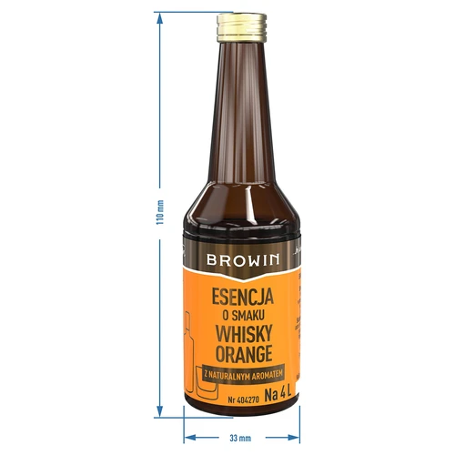 Whisky Orange -makuesanssi 4 litralle - 40 ml - 8