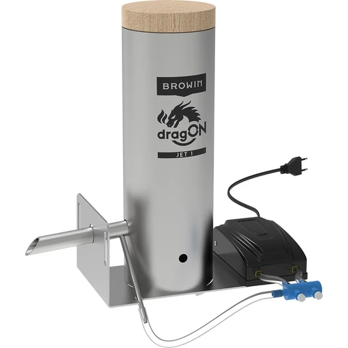 Wi-Fi-savustin, 200 L - dragON WOOD 100IQ, sähköisellä lämmitysmoduulilla ja ohjaimella, puulämmitteinen - 13