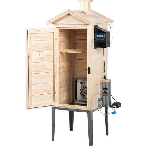 Wi-Fi-savustinkaappi, 200 L - dragON WOOD 100IQ sähköisellä lämmitysmoduulilla ja ohjaimella - 2