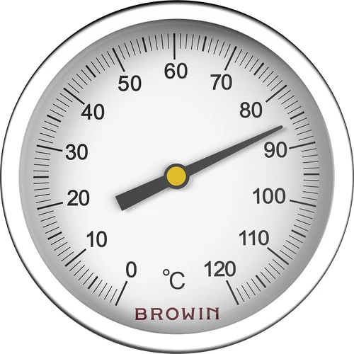 Yleislämpömittari (0°C - +120°C) 5cm - 2