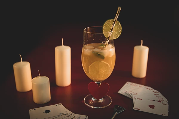 Eksoottinen ennustus - sitruksinen Andrzejki-drinkki