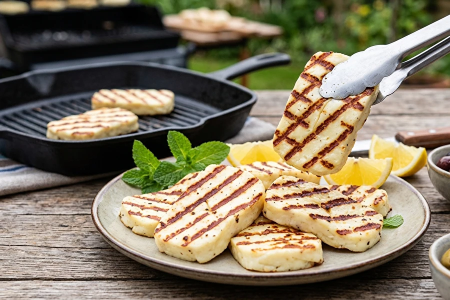 Browin Przepiśnik - Halloumi-tyyppinen juusto – täydellinen grillaukseen