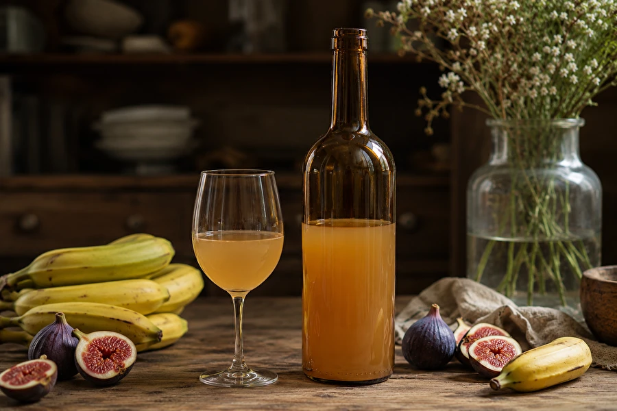 Browin Przepiśnik - Jälkiruokaviini viikunoista ja banaaneista
